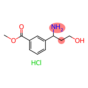 Methyl 3-(1-amino-3-hydroxypropyl)benzoate hydrochloride