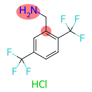 1-[2,5-bis(trifluoromethyl)phenyl]methanamine hydrochloride