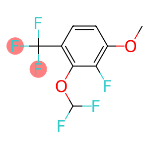 2-(Difluoromethoxy)-3-fluoro-4-methoxy-1-(trifluoromethyl)benzene