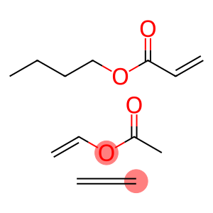 Copolymer of Vinyl acetate and Butylacrylate and Ethene