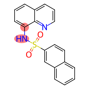 N-(8-quinolinyl)-2-naphthalenesulfonamide