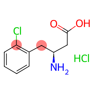 (S)-3-氨基-4-(2-氯苯基)丁酸盐酸盐