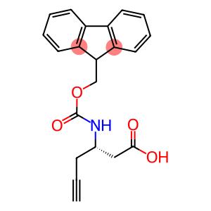 Fmoc-(S)-3-氨基-5-炔己酸