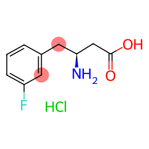 (S)-3-氨基-4-(3-氟苯基)丁酸盐酸盐
