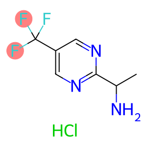 1-(5-(trifluoromethyl)pyrimidin-2-yl)ethanamine hydrochloride