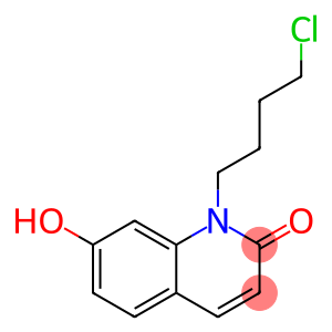 2(1H)-Quinolinone, 1-(4-chlorobutyl)-7-hydroxy-