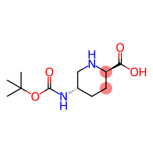 2-Piperidinecarboxylic acid, 5-[[(1,1-dimethylethoxy)carbonyl]amino]-, (2R,5S)-rel-