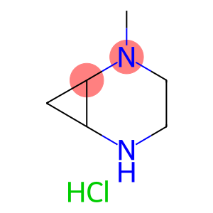 2,5-Diazabicyclo[4.1.0]heptane, 2-methyl-, hydrochloride (1:2)
