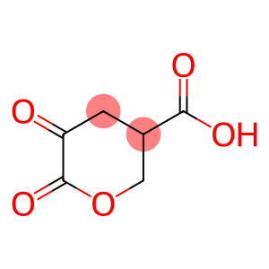 2H-Pyran-3-carboxylicacid,tetrahydro-5,6-dioxo-(9CI)