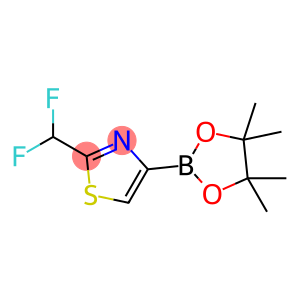 2-(Difluoromethyl)-4-(4,4,5,5-tetramethyl-1,3,2-dioxaborolan-2-yl)thiazole