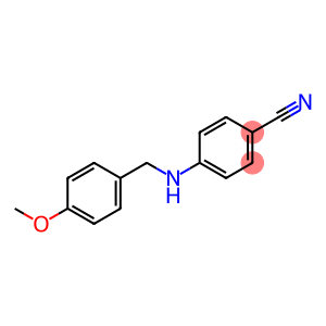 4-{[(4-methoxyphenyl)methyl]amino}benzonitrile