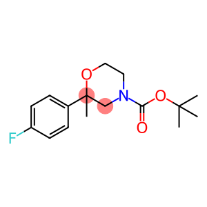 4-BOC-2-(4-FLUOROPHENYL)-2-METHYLMORPHOLINE