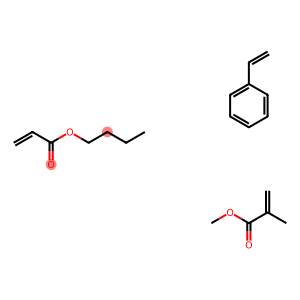 2-甲基-2-丙烯酸甲酯与2-丙烯酸丁酯和乙烯基苯的聚合物