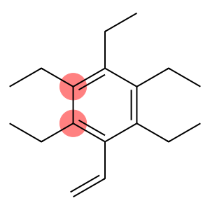 Ethenyl pentaethyl benzene