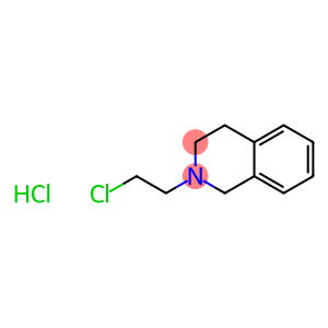 Isoquinoline,2-(2-chloroethyl)-1,2,3,4-tetrahydro-, hydrochloride (1:1)