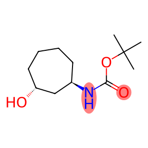 trans-(3-Hydroxy-cycloheptyl)-carbamic acid tert-butyl ester