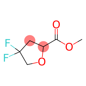 2-Furancarboxylic acid, 4,4-difluorotetrahydro-, methyl ester