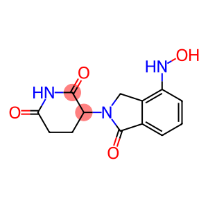 2,6-Piperidinedione, 3-[1,3-dihydro-4-(hydroxyamino)-1-oxo-2H-isoindol-2-yl]-