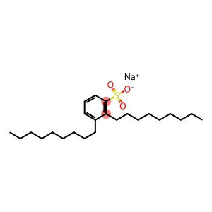 sodium dinonylbenzenesulphonate