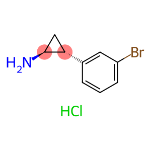 (1S,2R)-2-(3-bromophenyl)cyclopropanamine hydrochloride