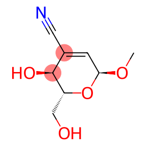 alpha-D-erythro-Hex-2-enopyranoside,methyl3-cyano-2,3-dideoxy-(9CI)