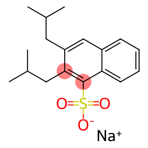 Naphthalenesulfonic acid, bis(2-methylpropyl)-, sodium salt