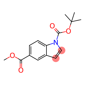 1-Boc-indole-5-carboxylic acid methyl ester