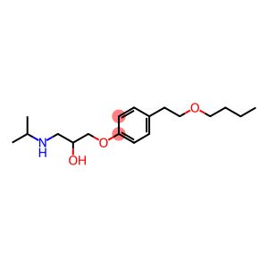 (2RS)-1-[4-(2-Butoxyethyl)phenoxy]-3-[(1-Methylethyl)aMino]propan-2-ol Hydrochloride