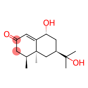 2(3H)-Naphthalenone, 4,4a,5,6,7,8-hexahydro-8-hydroxy-6-(1-hydroxy-1-methylethyl)-4,4a-dimethyl-, (4S,4aS,6S,8R)-