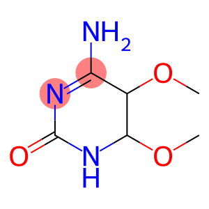 2(1H)-Pyrimidinone,4-amino-5,6-dihydro-5,6-dimethoxy-(9CI)