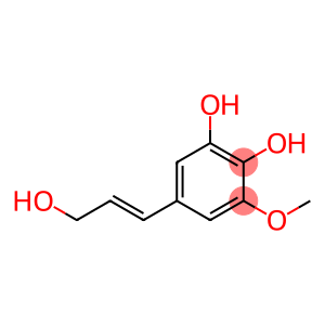 1,2-Benzenediol, 5-[(1E)-3-hydroxy-1-propen-1-yl]-3-methoxy-