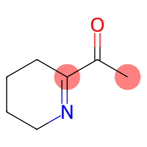 2-acetyl-3,4,5,6-tetrahydropyridine,2-acetyl-3,4,5,6-tetrahydropyridine,1-(3,4,5,6-tetrahydro-2-pyridinyl)-Ethanone