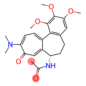 Acetamide, N-[(7S)-10-(dimethylamino)-5,6,7,9-tetrahydro-1,2,3-trimethoxy-9-oxobenzo[a]heptalen-7-yl]-