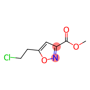 methyl5-(2-chloroethyl)-1,2-oxazole-3-carboxylate