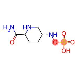 Sulfuric acid, mono[[(3R,6S)-6-(aminocarbonyl)-3-piperidinyl]azanyl] ester, rel-