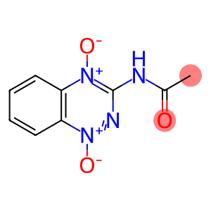 3-(Acetylamino)-1,2,4-benzotriazine 1,4-dioxide