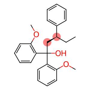 1-Pentanol, 1,1-bis(o-methoxyphenyl)-3-phenyl-, (S)-(+)-