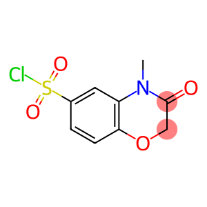 4-methyl-3-oxo-3,4-dihydro-2H-benzo[b][1,4]oxazine-6-sulfonyl chloride