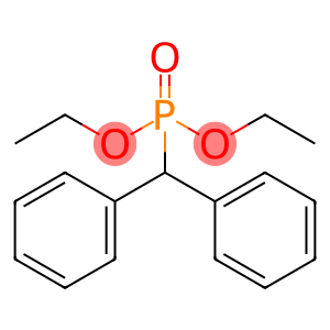 (Diphenylmethyl)phosphonic acid diethyl ester