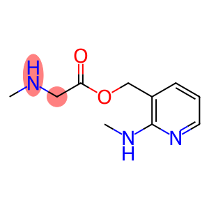 Glycine, N-methyl-, [2-(methylamino)-3-pyridinyl]methyl ester