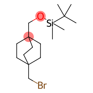 (4-Bromomethyl-bicyclo[2.2.2]oct-1-ylmethoxy)-tert-butyl-dimethyl-silane