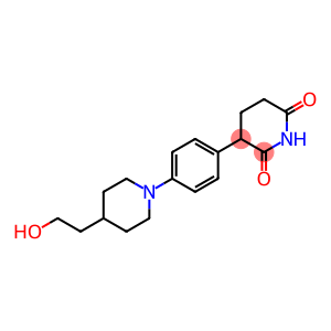 2,6-Piperidinedione, 3-[4-[4-(2-hydroxyethyl)-1-piperidinyl]phenyl]-