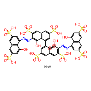 [1,1'-Binaphthalene]-3,3',6,6'-tetrasulfonic acid, 8,8'-dihydroxy-7,7'-bis[2-(8-hydroxy-3,6-disulfo-1-naphthalenyl)diazenyl]-, sodium salt (1:6)