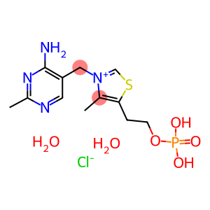 3-((4-Amino-2-methylpyrimidin-5-yl)methyl)-4-methyl-5-(2-(phosphonooxy)ethyl)thiazol-3-ium chloride dihydrate