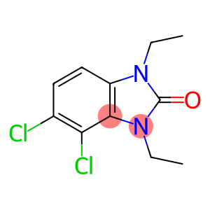 2H-Benzimidazol-2-one, 4,5-dichloro-1,3-diethyl-1,3-dihydro-