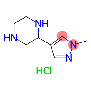 2-(1-methyl-1H-pyrazol-4-yl)piperazinedihydrochloride