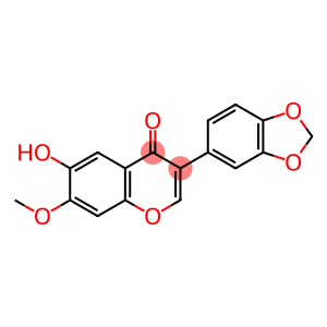 6-HYDROXY-7-METHOXY-3',4'-METHYLENEDIOXYISOFLAVONE