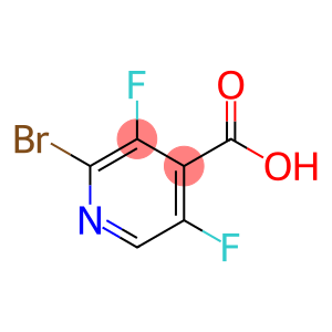 2-溴-3,5-二氟异烟酸