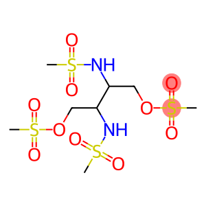 Methanesulfonamide, N,N′-[1,2-bis(hydroxymethyl)ethylene]bis-, dimethanesulfonate (ester), (±)-