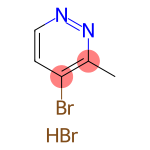 Pyridazine, 4-bromo-3-methyl-, hydrobromide (1:1)